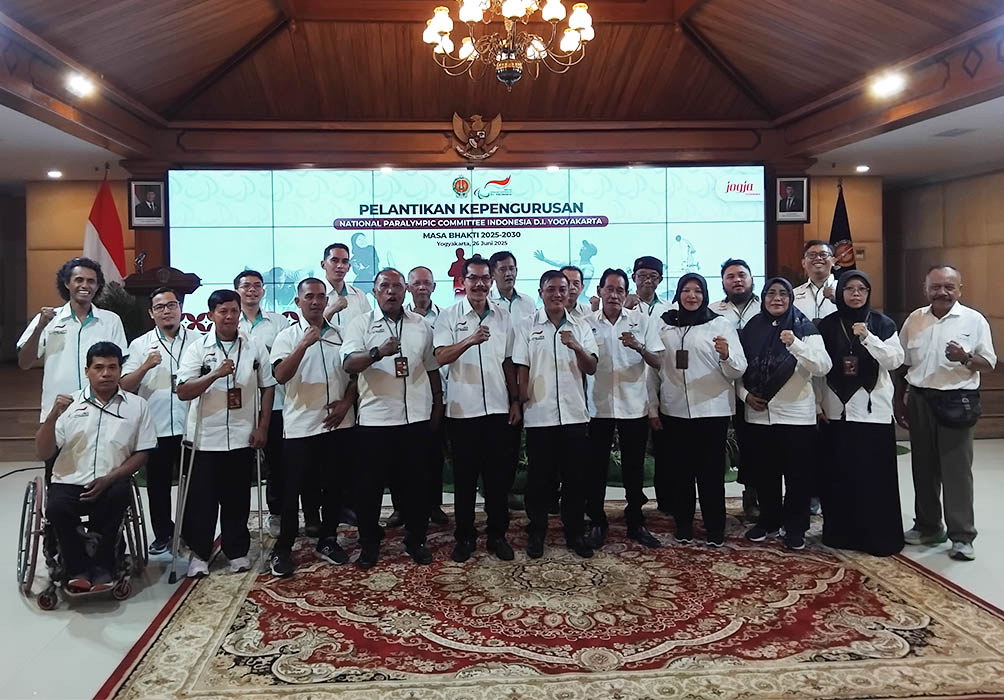 Jajaran Pengurus NPCI DIJ saat berfoto bersama.