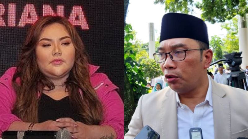 Lisa Mariana dan Ridwan Kamil.