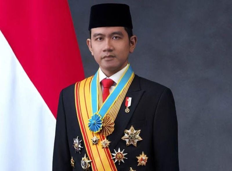 Gibran Rakabuming Raka, Wakil Presiden RI.