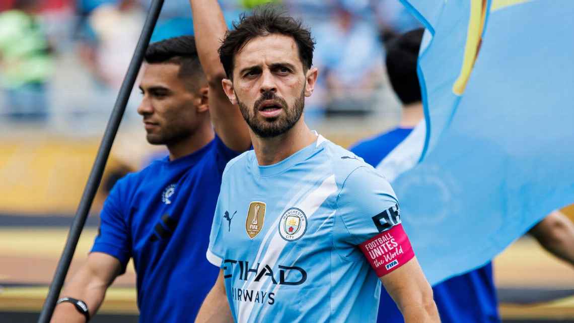 Pemain Manchester City, Bernardo Silva resmi akan tinggalkan klub di akhir musim