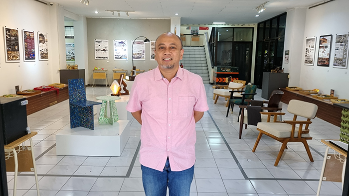 Dosen Desain Interior Institut Seni Indonesia (ISI) Yogyakarta Martino Dwi Nugroho.