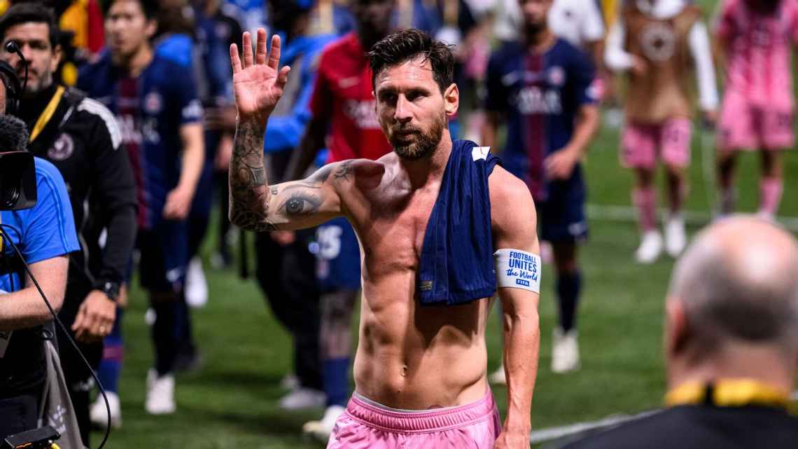 Lionel Messi sebut Inter Miami telah meninggalkan citra yang baik setelah takluk dari PSG