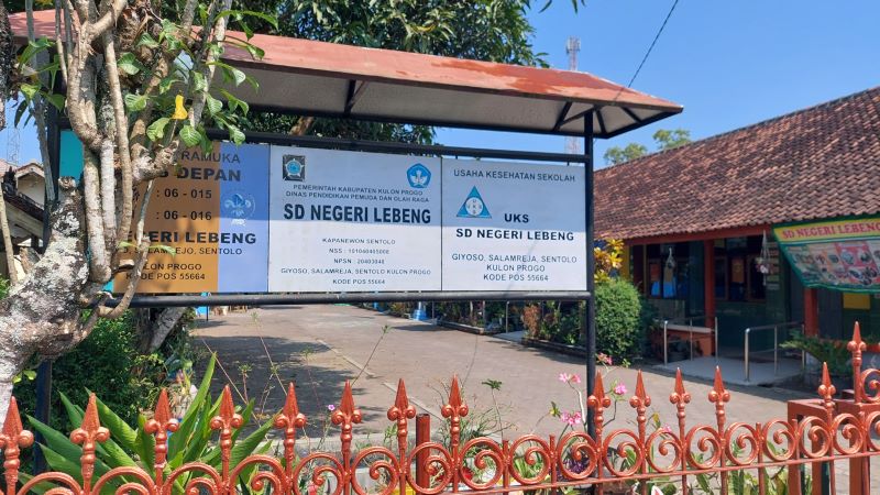 SEPI: SDN Lebeng tak terlihat aktivitas belajar dan mengajar karena dalam masa libur sekolah.&nbsp;
