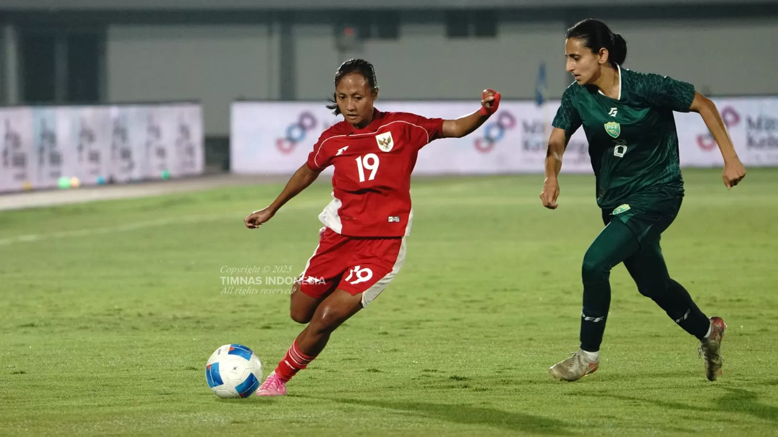Timnas Putri Indonesia takluk dari Pakistan pada matchday kedua Kualifikasi Piala Asia
