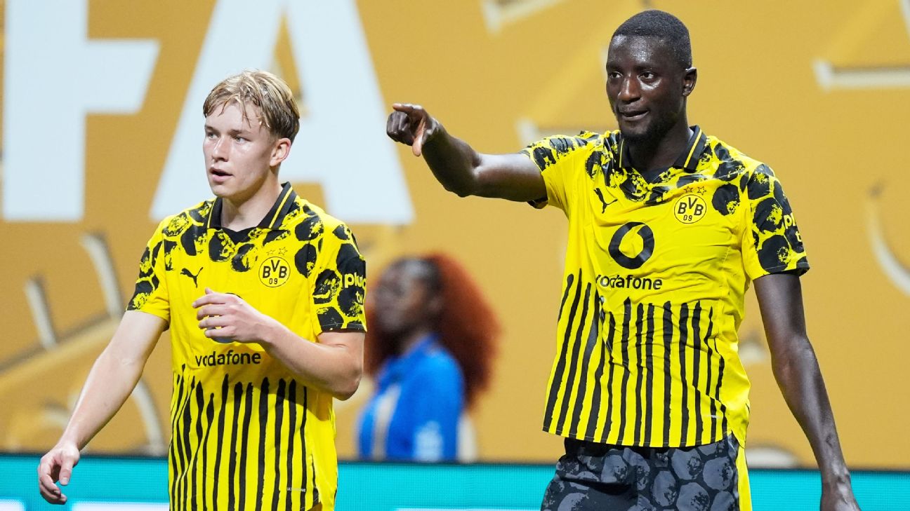 Serhou Guirassy cetak dua gol dalam kemenangan Borussia Dortmund atas Monterrey