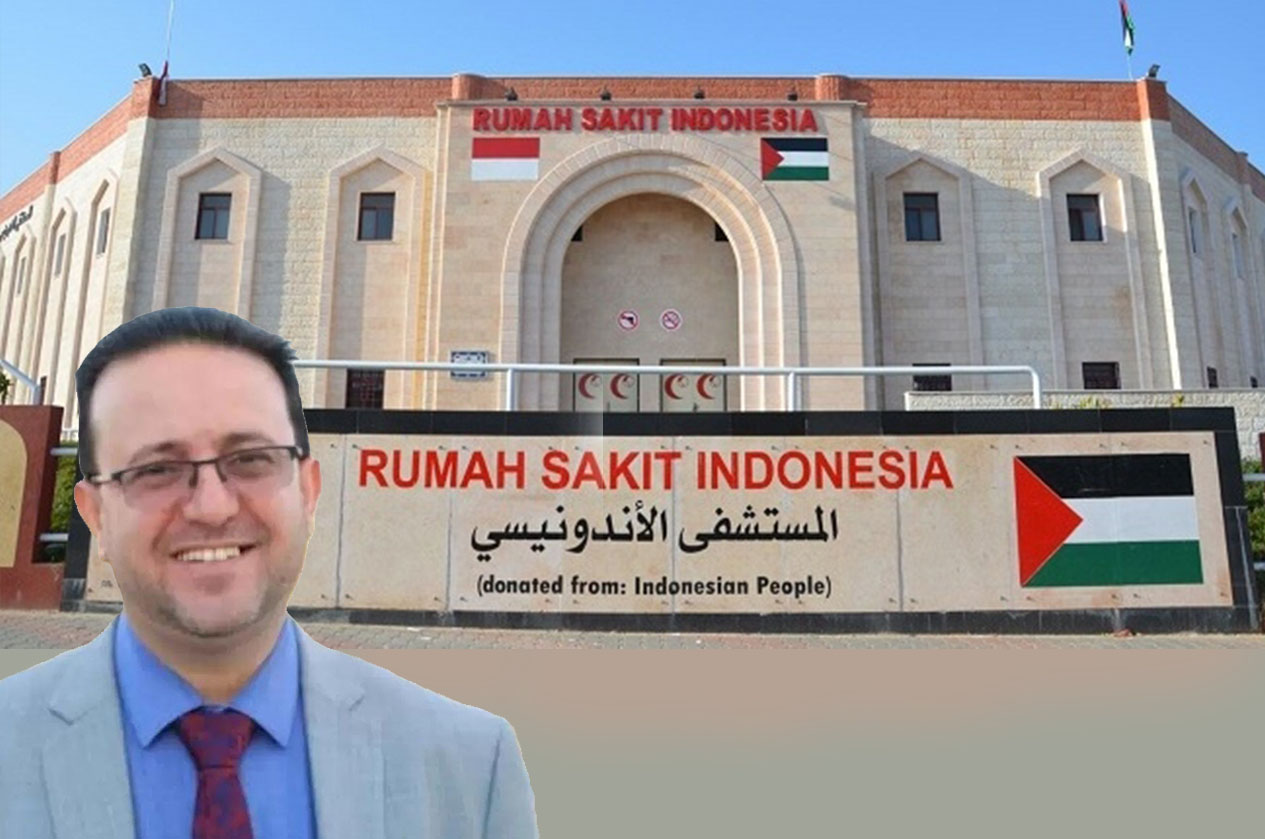 Dr Marwan Al-Sultan, Direktur RS Indonesia di Gaza meninggal dalam serangan Israel.