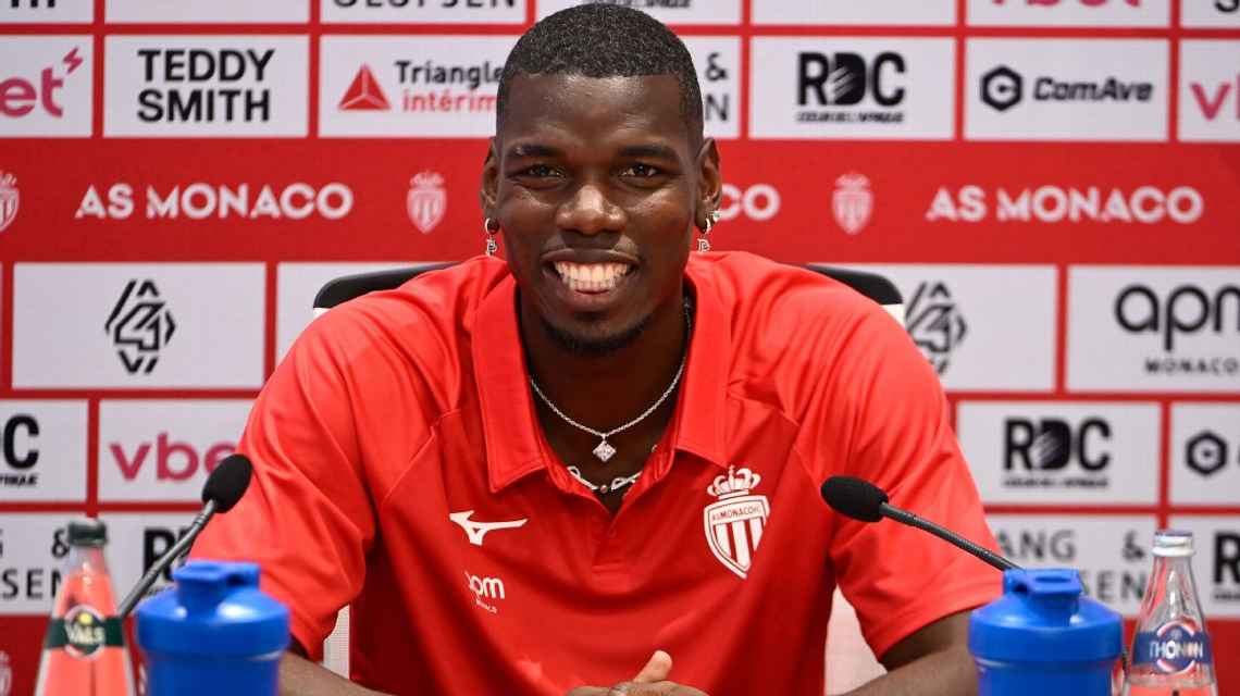 Paul Pogba akan kembali merumput saat AS Monaco menantang Rennes di Ligue 1