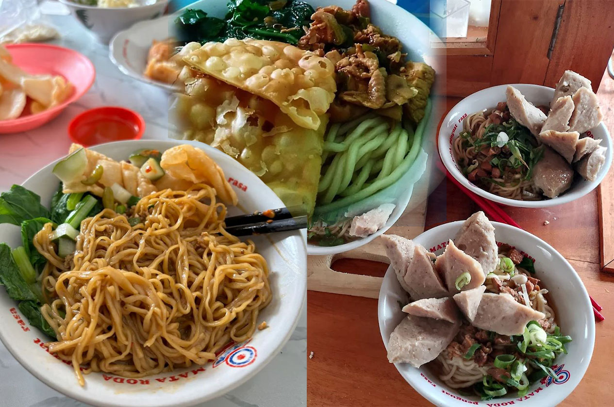 Mie Ayam Yogyakarta Bintang Lima di Google.