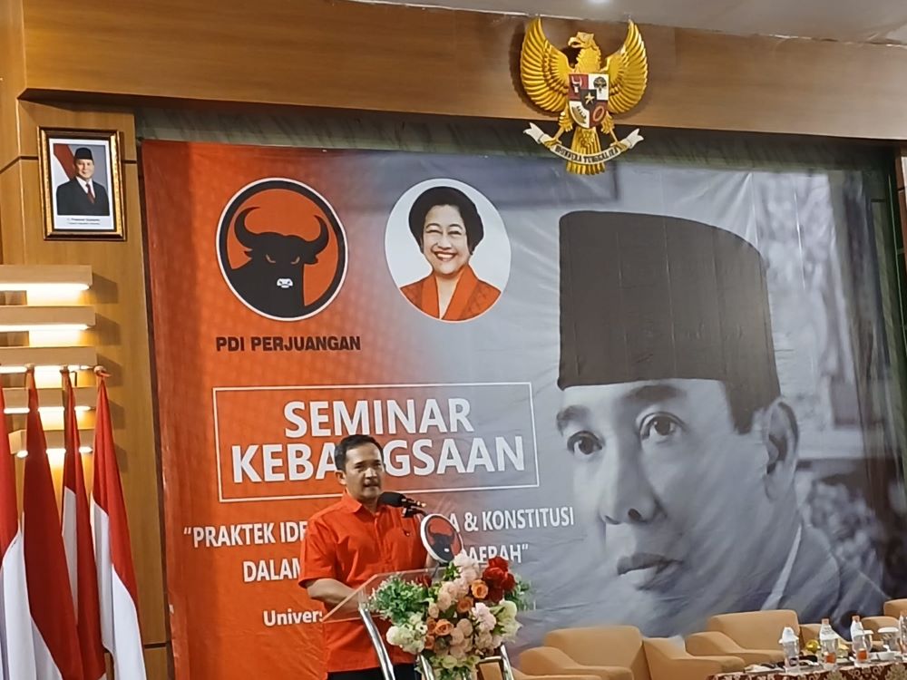 Ketua DPC PDI Perjuangan Yogyakarta Eko Suwanto