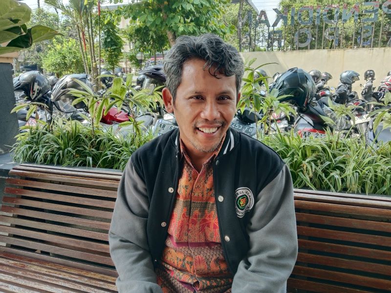 Ketua Tim Kerja Sarana dan Prasarana Dinas Pendidikan Kabupaten Sleman Ruling Yulianto