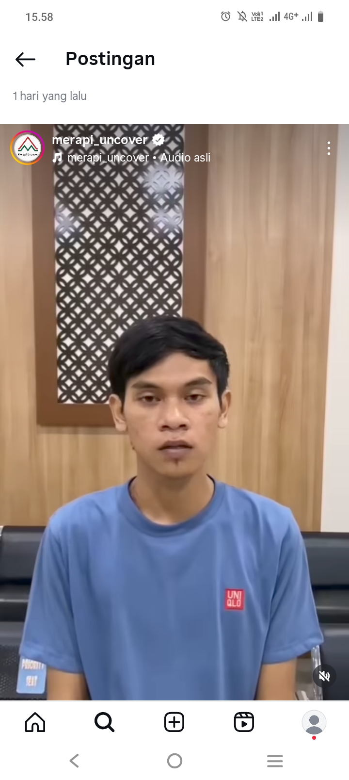 &nbsp;  DITAHAN: Ucapan permohonan maaf Takbirdha Tsalasiwi Wartyana