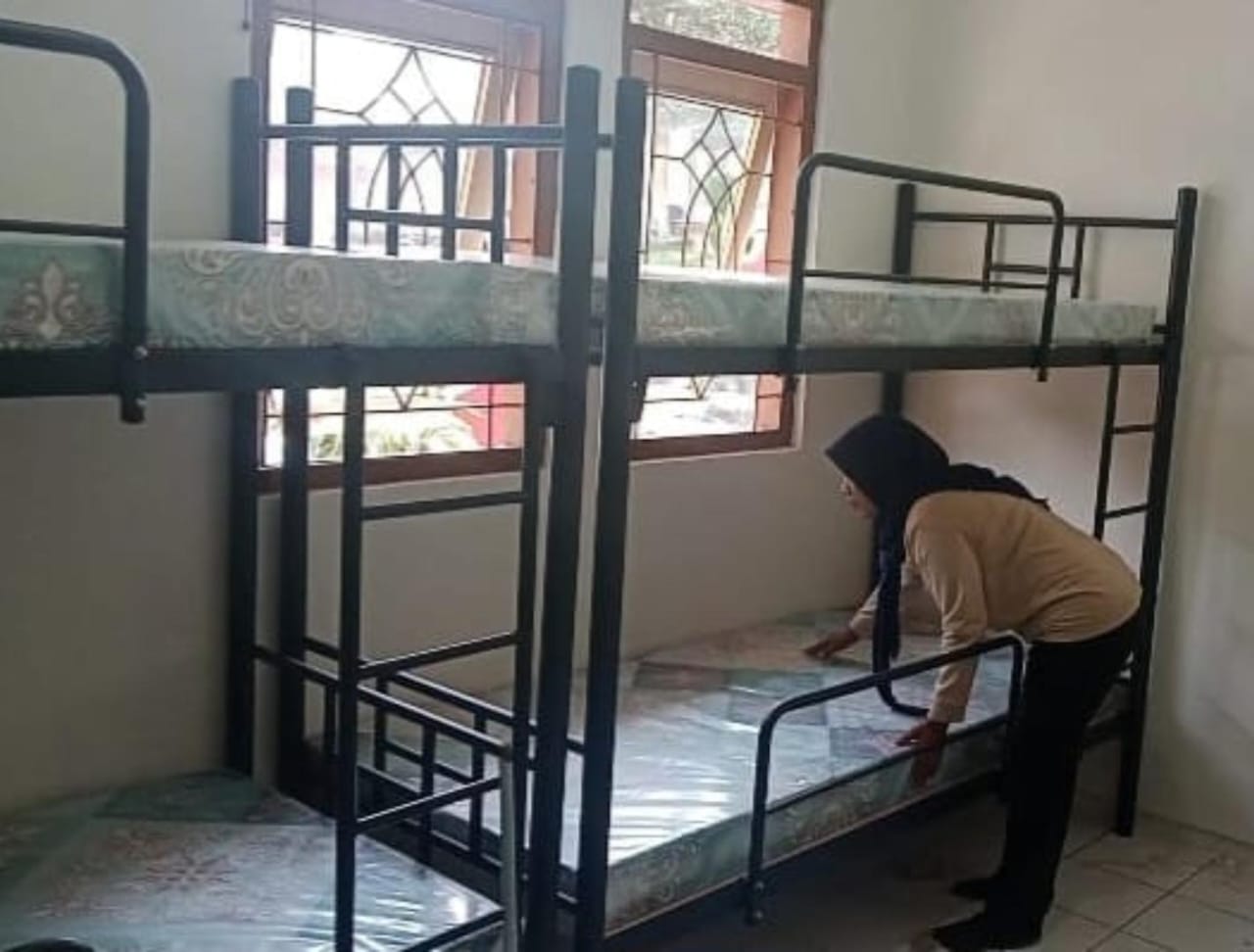 BERSIAP: Sarana prasarana Sekolah Rakyat di Sentra Antasena Magelang sudah mulai lengkap.