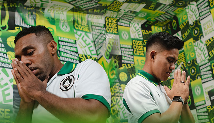 UNTUK TAMBAH DAYA  DOBRAK DI LINI SERANG: Dua nama yang baru saja diumumkan oleh PSS Sleman adalah gelandang sarat pengalaman Iman Fathurahman dan gelandang lincah Terens Puhiri.