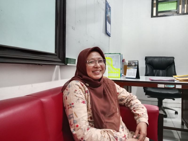 Kepala Bidang Peternakan dan Kesehatan Hewan DP3 Sleman Suryawati Purwaningtyas