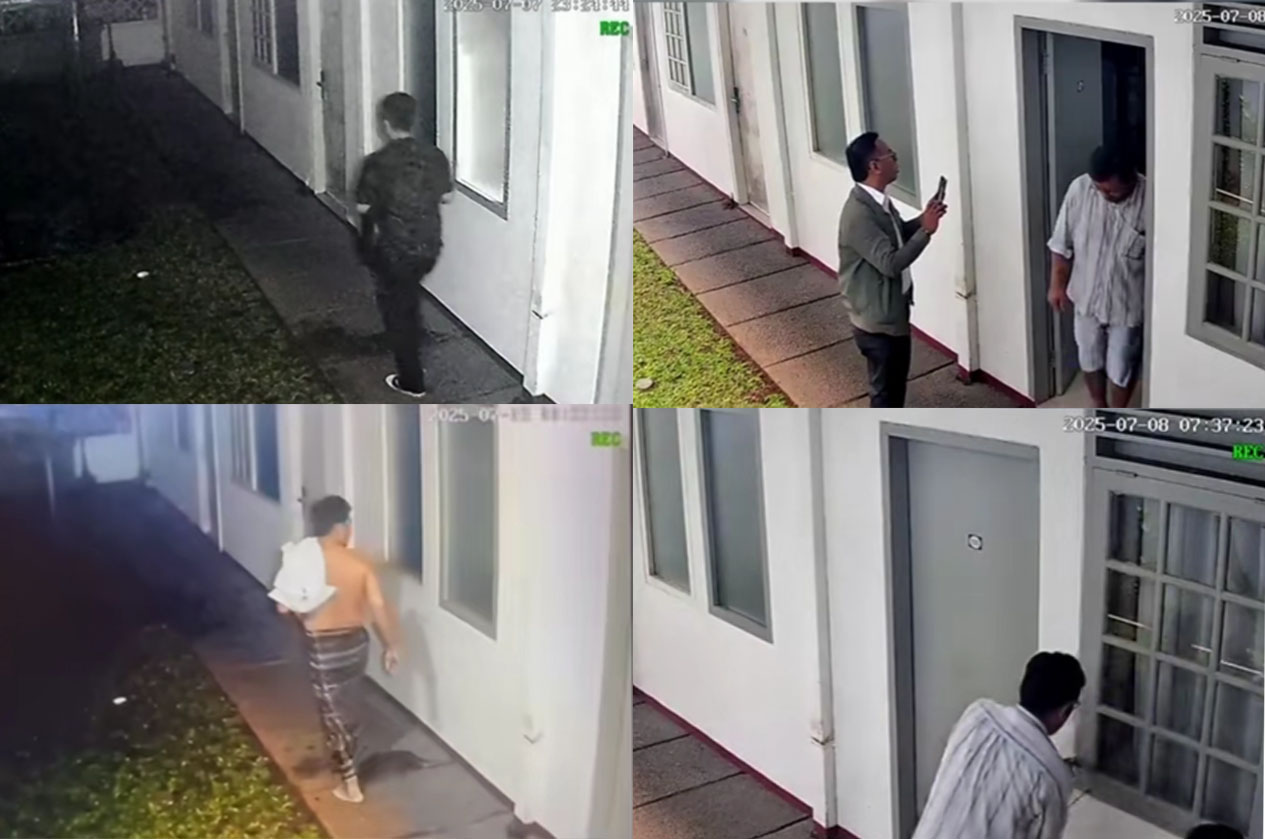 Rekaman CCTV  Kematian Diplomat Muda Kementerian Luar Negeri Arya Daru Pangayunan yang penuh misteri.