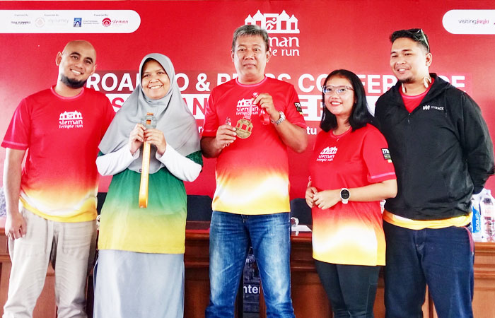SPORT TOURISME: Gelaran satu dekade Sleman Temple Run 2025 diharapkan bisa ikut menggerakkan ekonomi masyarakat.