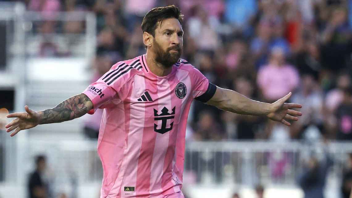 Lionel Messi alami cedera dalam kemenangan Inter Miami atas Club Nexaca di Leagues Cup