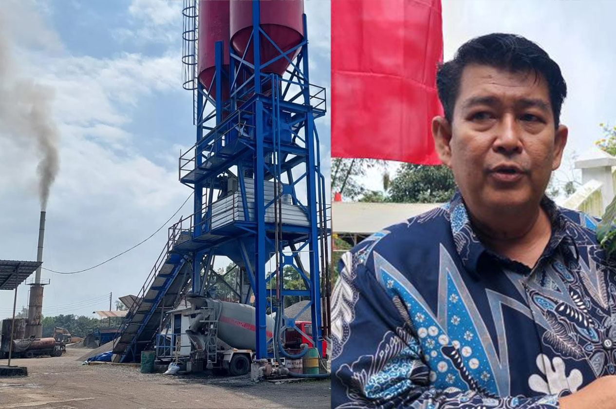 AKTIVITAS: Batching plan PT. SAK masih beroperasi beberapa bulan yang lalu.