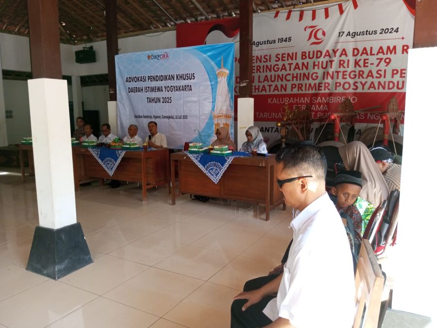 Kegiatan Advokasi dan Pendidikan Khusus yang digelar di Kalurahan Sambirejo, Kapanewon Ngawen berhasil memetakan problem Pendidikan Khusus di Gunungkidul.