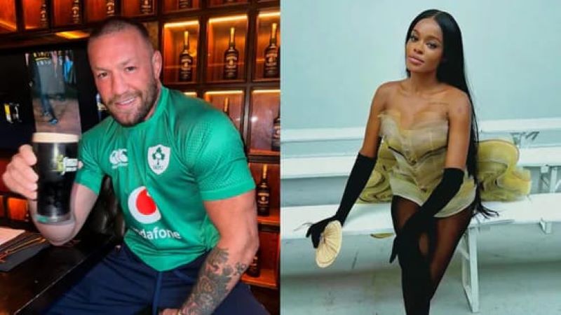Petarung UFC Connor Mcgregor dan Rapper Azelia Banks.