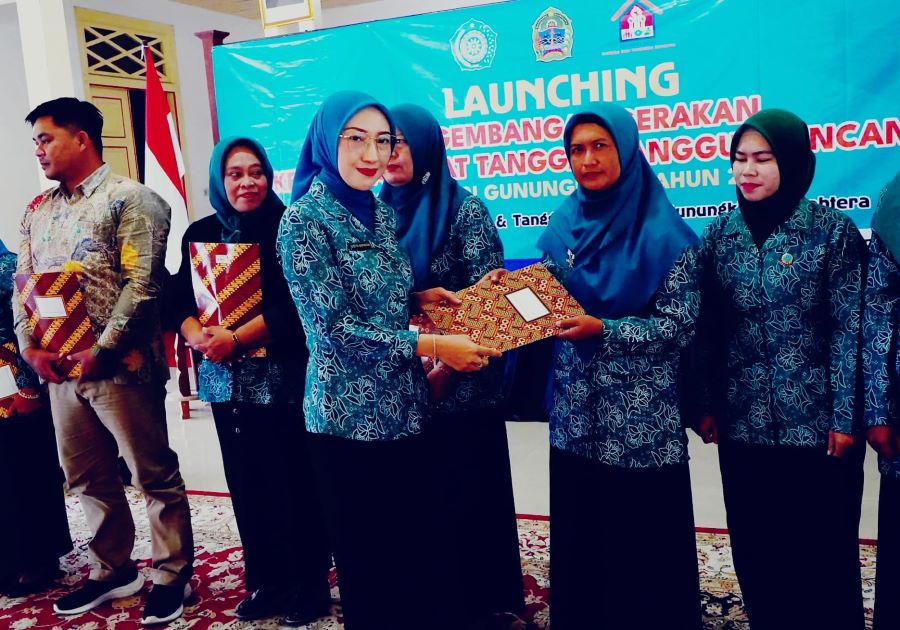 Ketua Tim Penggerak PKK Kabupaten Gunungkidul, Listya Wardhani, menetapkan sembilan kalurahan menjadi pelopor dalam membangun keluarga sehat dan tangguh menghadapi bencana p