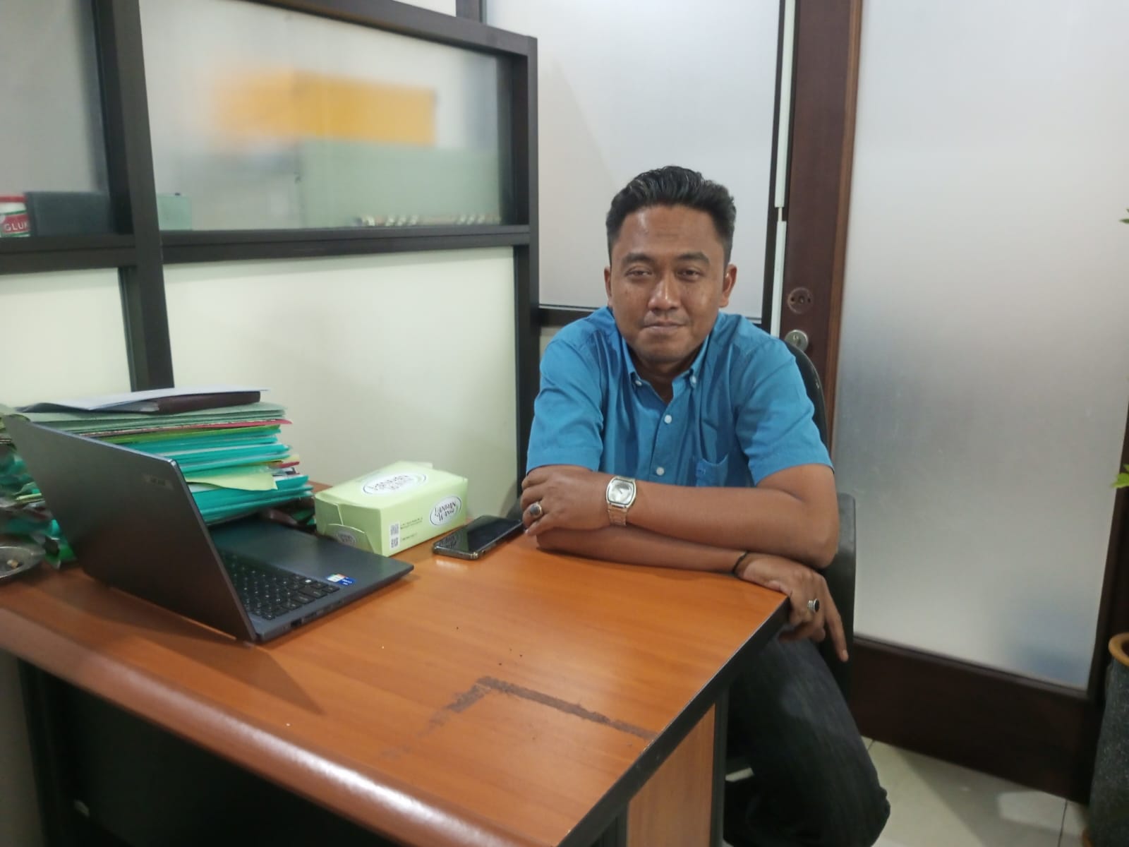 Kepala Seksi Intelijen Kejari Gunungkidul, Surya Hermawan.