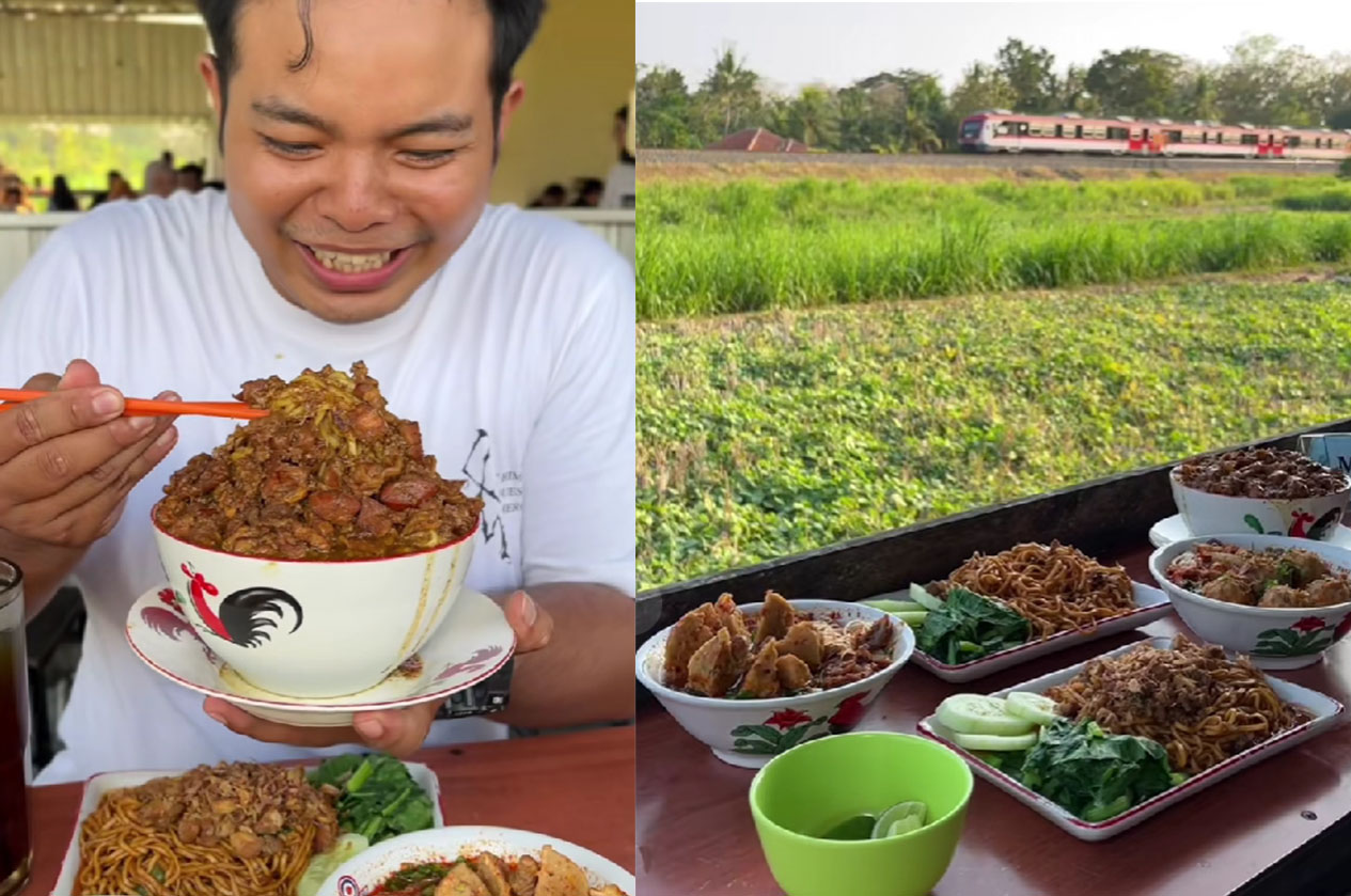 Bakso Mie Ayam Pakde Wonogiri di Kulon Progo.