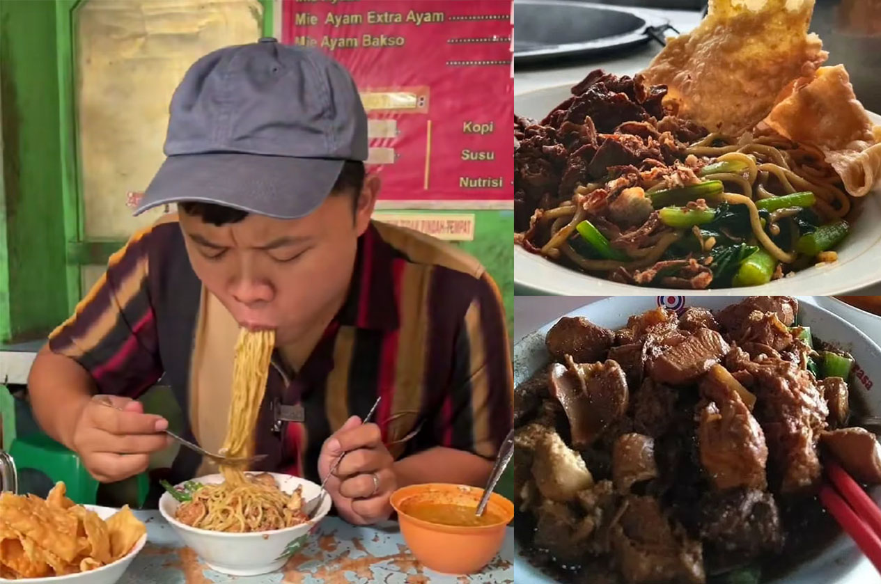Mie Ayam Pak Pendek Jogja.