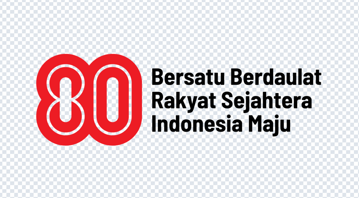 Logo HUT Ke-80 Kemerdekaan RI Tahun 2025