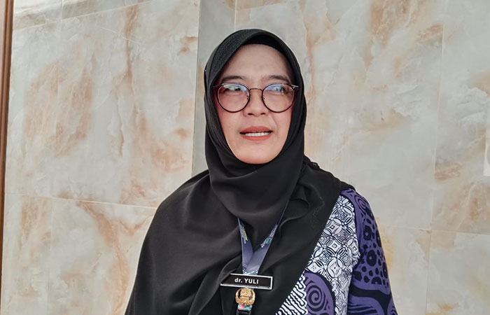Kepala Bidang Pencegahan dan Pengendalian Penyakit Dinas Kesehatan Kabupaten Sleman Khamidah Yuliati