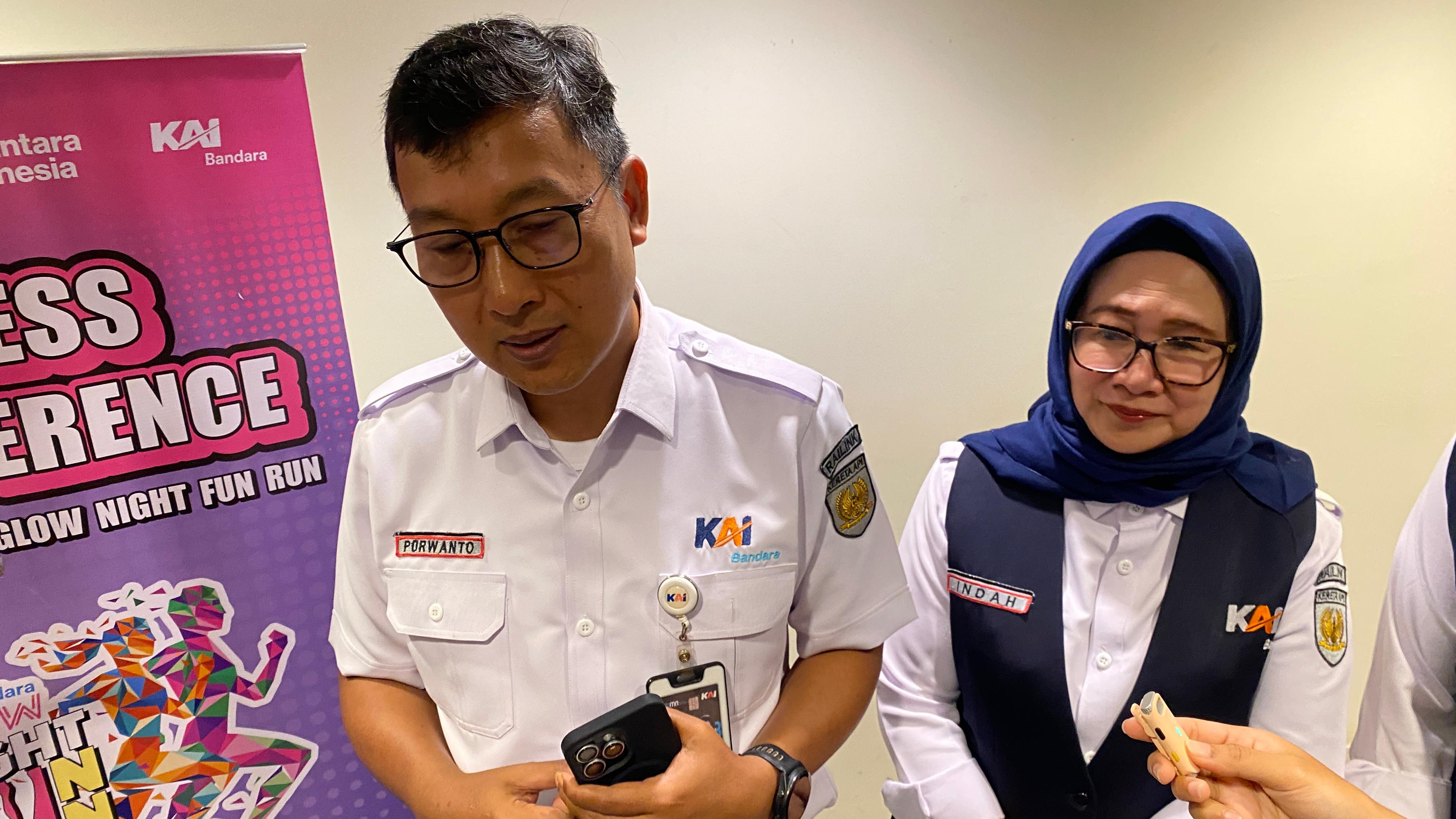 Direktur Utama PT Railink Porwanto Handry Nugroho, Jumat (25/7/2025).