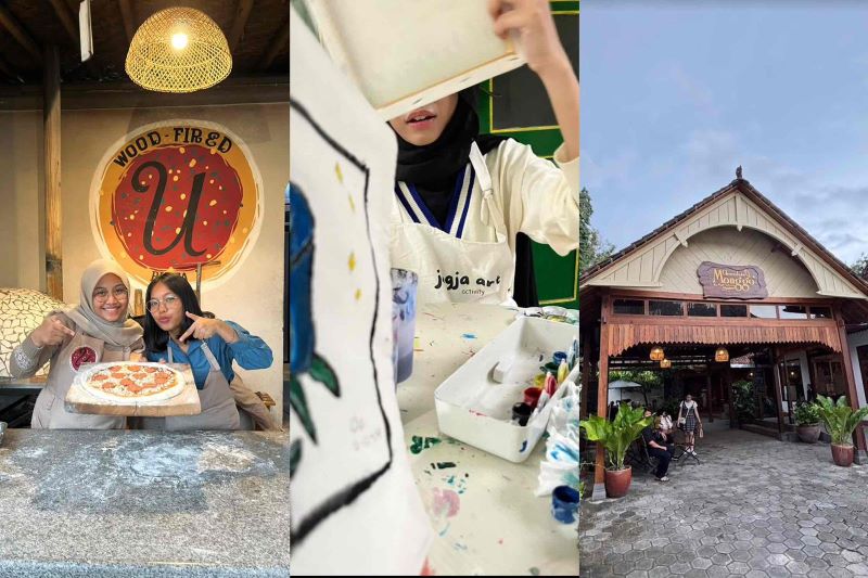 Mulai dari pembuatan Pizza sampai tur museum dan pabrik cokelat di Chocolate Monggo, hanya bisa kamu nikmati saat ke Yogyakarta.