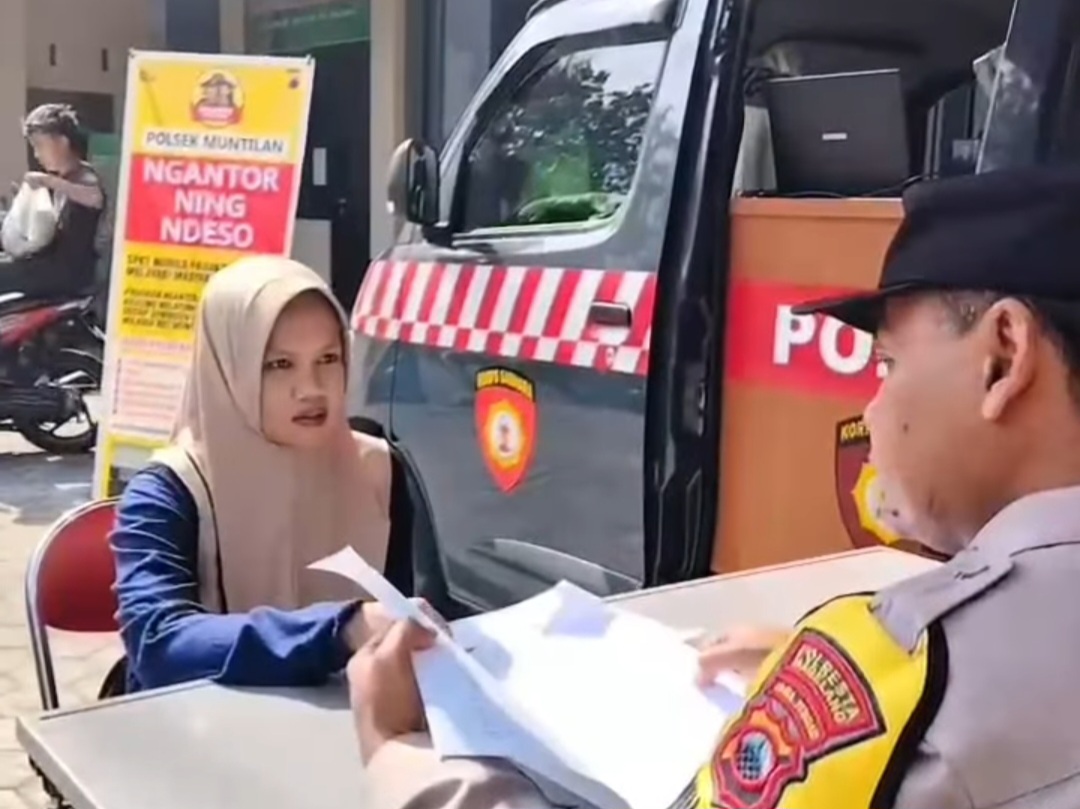 Polsek Muntilan hadir di beberapa desa untuk memberikan pelayanan langsung kepada masyarakat.