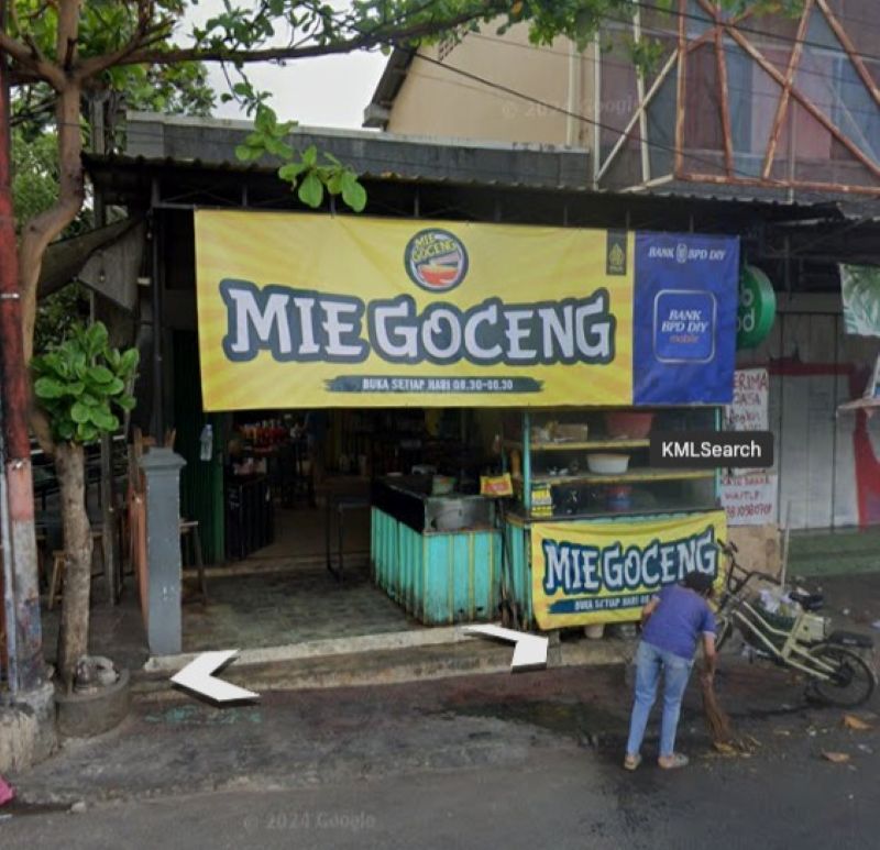Mie Goceng, All you can eat di Jalan Affandi Gejayan.