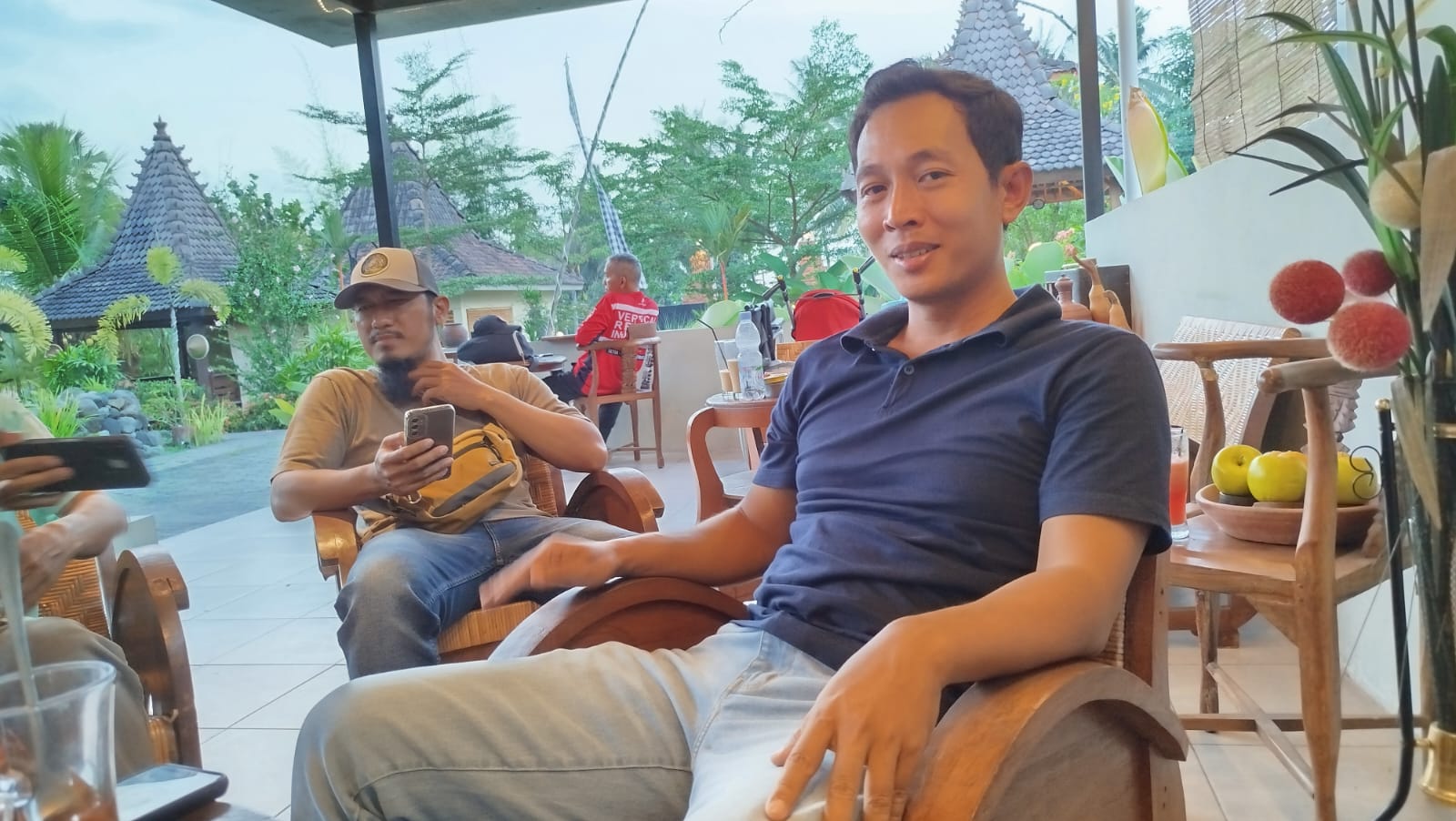 Singgih Ainin Muttaqin ditemui di Sibu Resto Sleman saat launching Eigerian Yogyakarta, Minggu (27 Juli 2025).