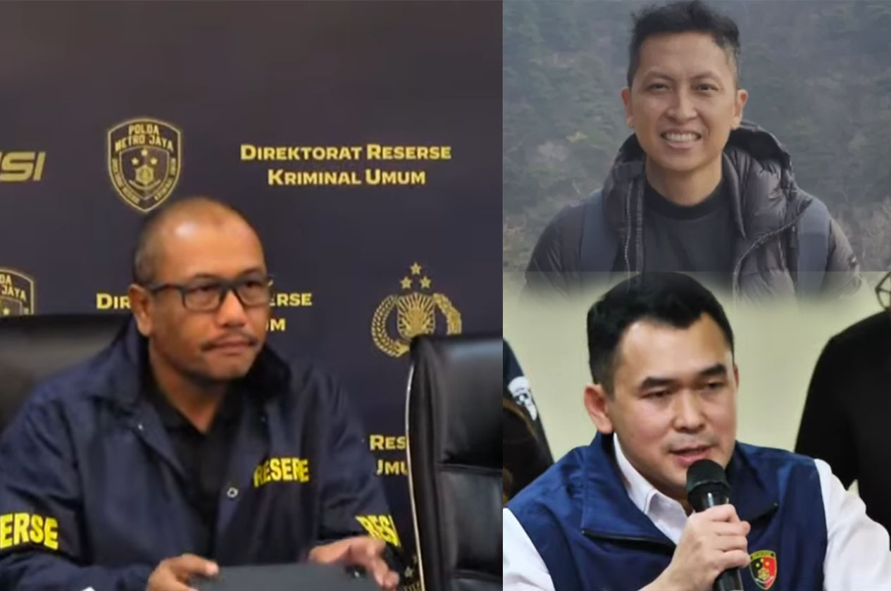 DARI KIRI: Kombes Pol Wira Satya Triputra, Mendiang Arya Daru dan Tim Ahli Daktiloskopi.