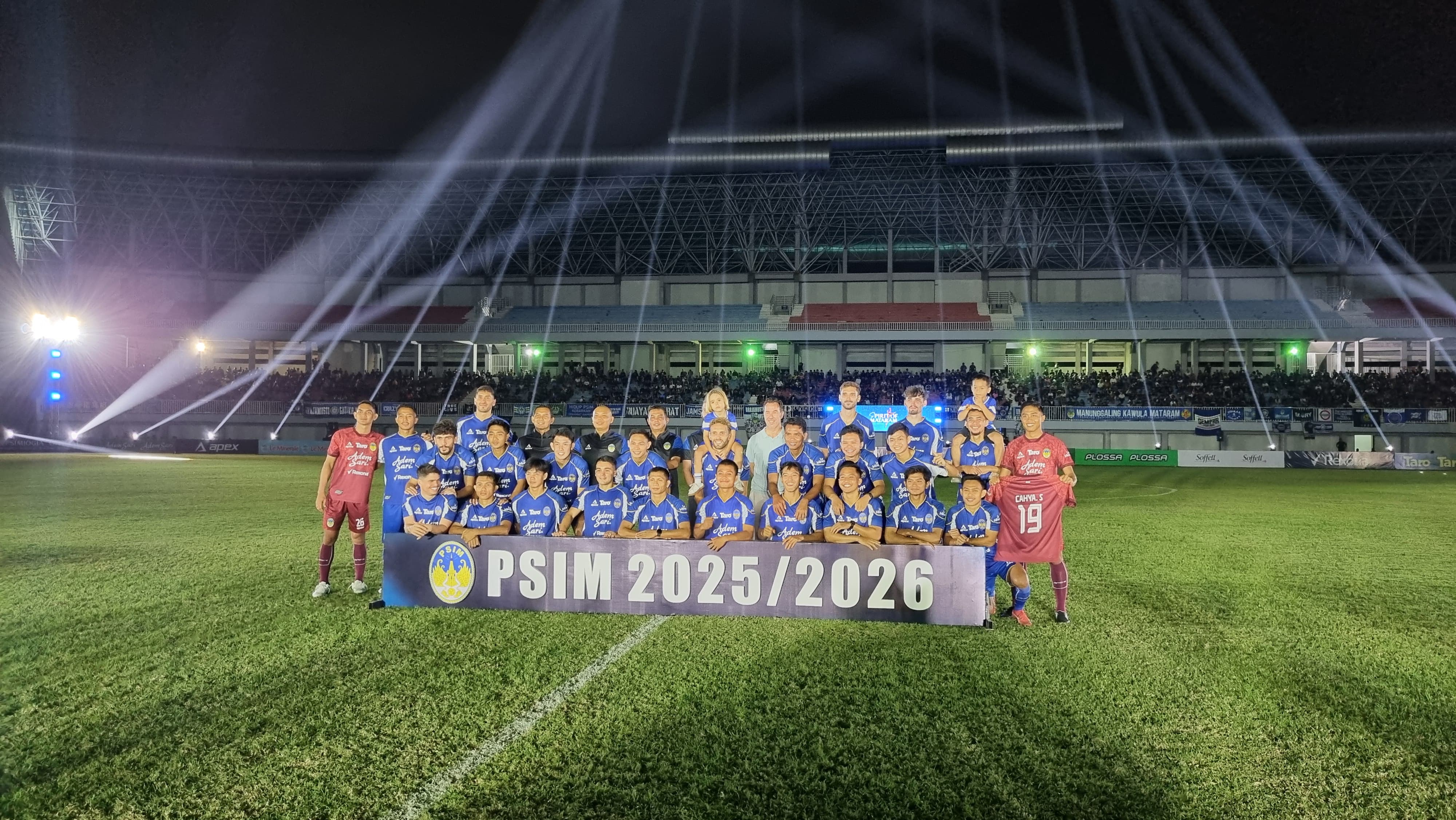 PSIM Jogja secara resmi telah launching tim, jersey, dan sponsor untuk mengarungi kompetisi BRI Super League musim 2025/2026