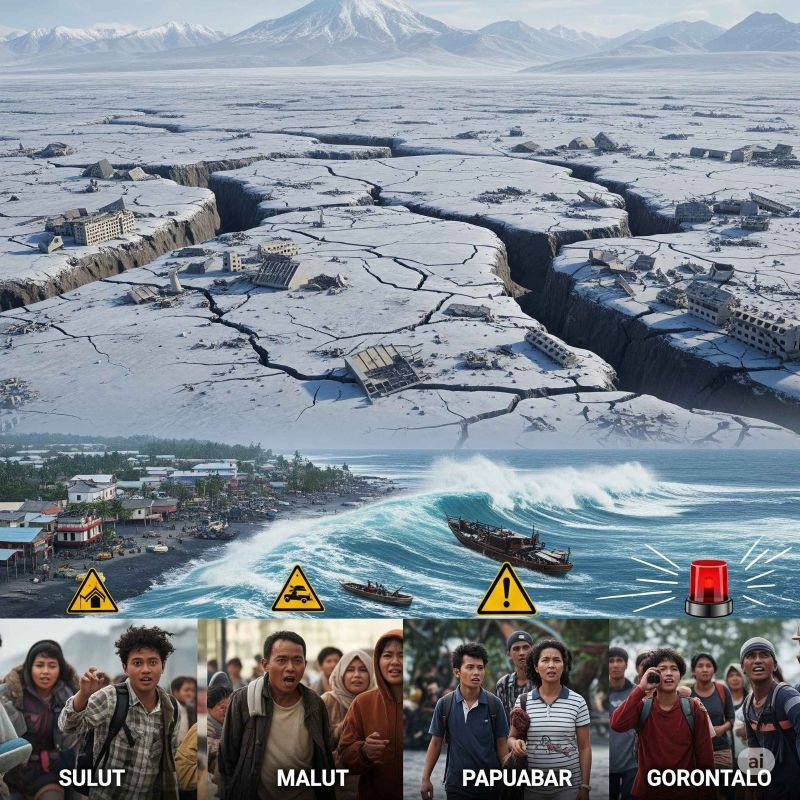 Peringatan Dini Tsunami di beberapa pulau di Indonesia, diakibatkan karena telah terjadi Gempa Bumi magnitudo 8,7 di Rusia, salah satu gempa bumi terbesar di dunia.