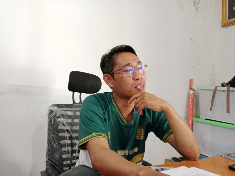Kepala Bidang Perlindungan dan Jaminan Sosial Dinsos Sleman Sarastomo Ari Saptoto