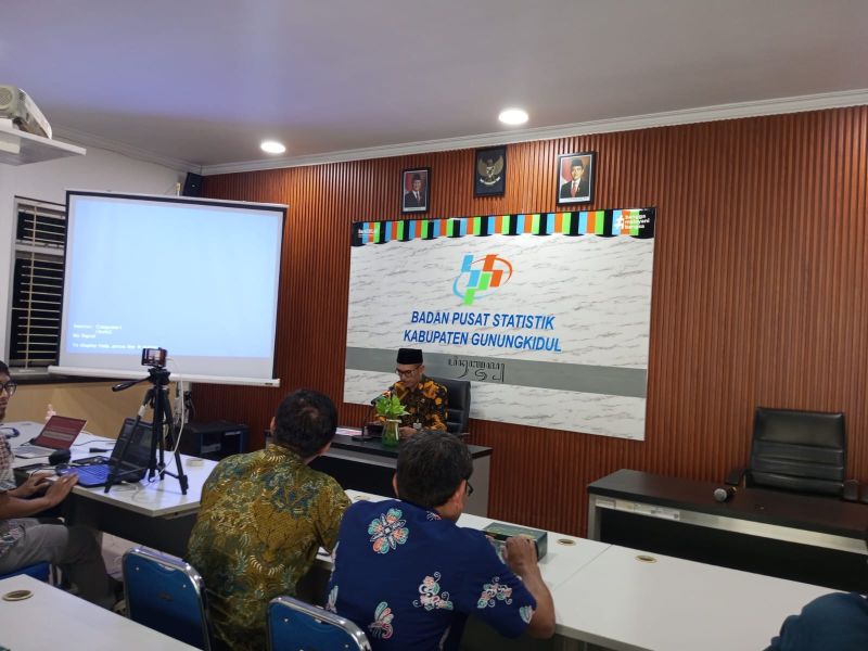 Badan Pusat Statistik (BPS) Kabupaten Gunungkidul mencatat tingkat inflasi year-on-year (y-on-y).
