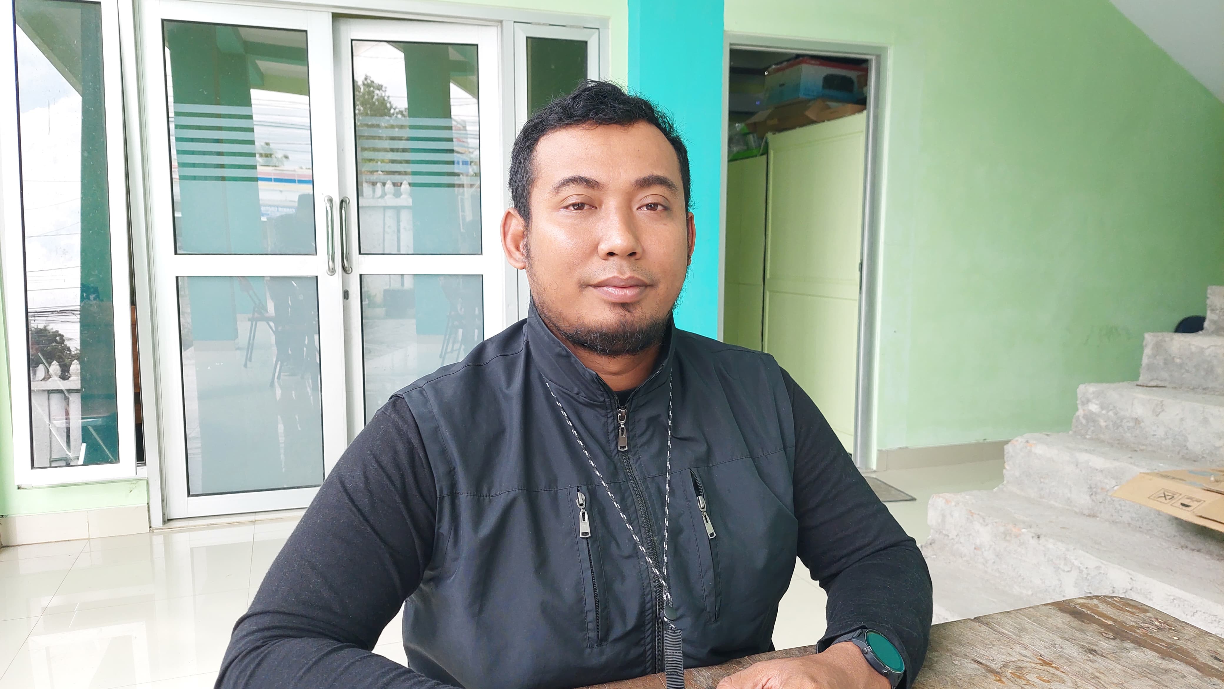Lurah Giripeni Iswanto Adi Saputro.