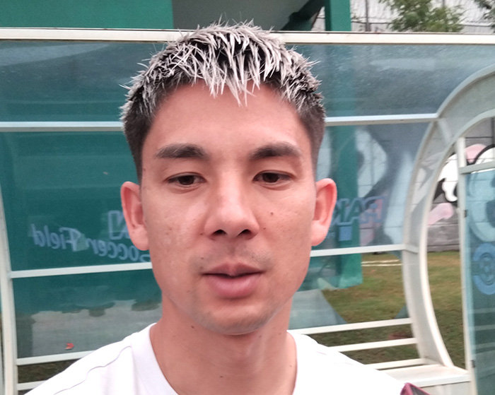 Gelandang veteran PSS Sleman Kim Jeffrey Kurniawan.