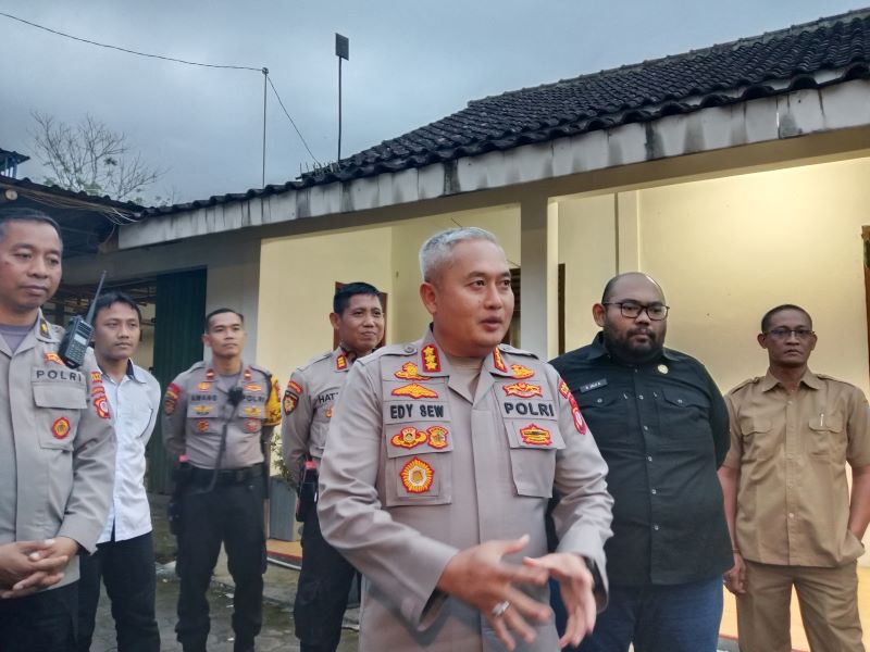 Kapolresta Sleman Kombes Pol Edy Setyanto Erning Wibowo