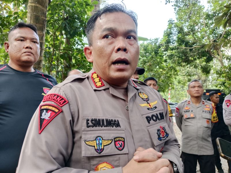 Komandan Satuan Brimob Polda DIY Kombes Pol Edi Suranta Sinulingga