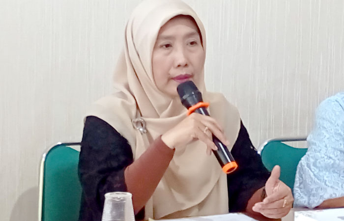Kepala Bidang Pencegahan Pengendalian Penyakit Pengelolaan Data dan Sistem Informasi Kesehatan Dinkes Kota Jogja Lana Unwanah