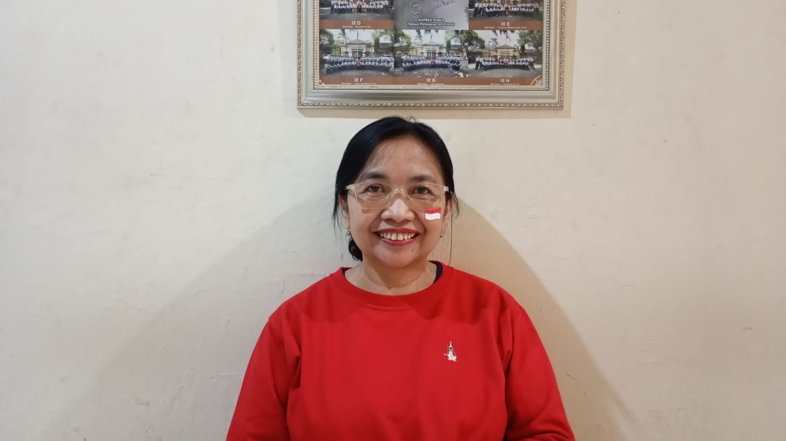Wakil Kepala Sekolah Bidang Kesiswaan SMPN 1 Kota Jogja Emma Widyaningsih saat ditemui, Rabu (13/8/2025).