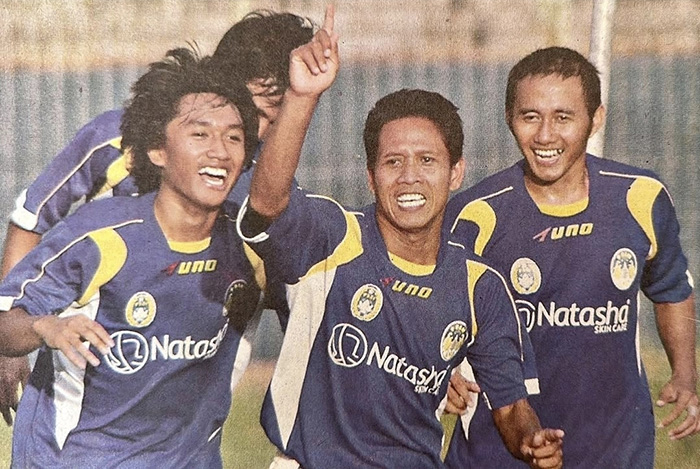 FX Harminanto saat masih berseragam PSIM Jogja medio 2007-2012.