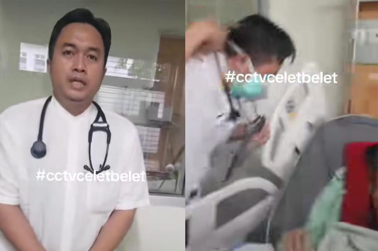 Dokter dipaksa melepas masker oleh keluarga pasien.