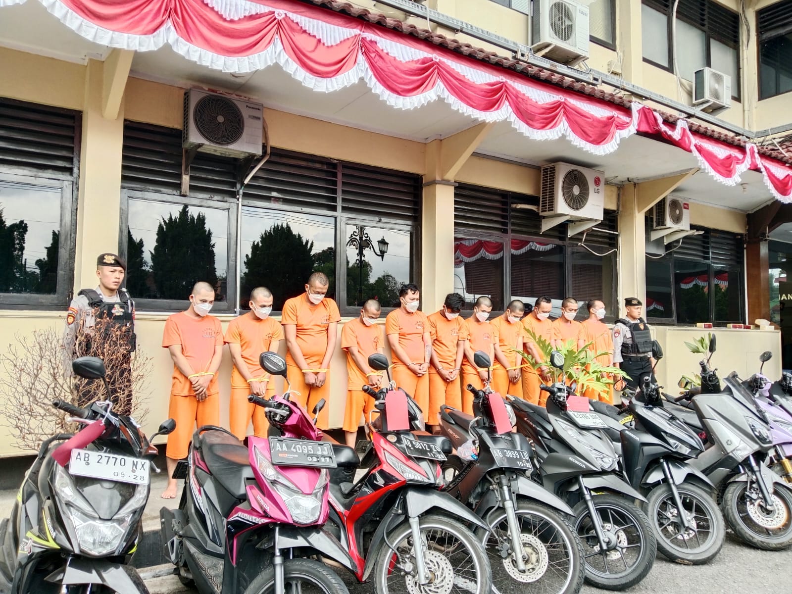 Ungkap kasus curanmor di Mapolresta Sleman