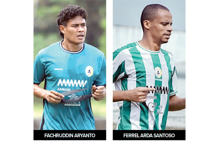 Fachruddin Aryanto dan Ferrel Arda Santoso (kanan)